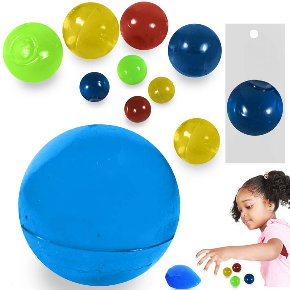 12 Pelotas pegajosas bola antiestrés 3 cm
