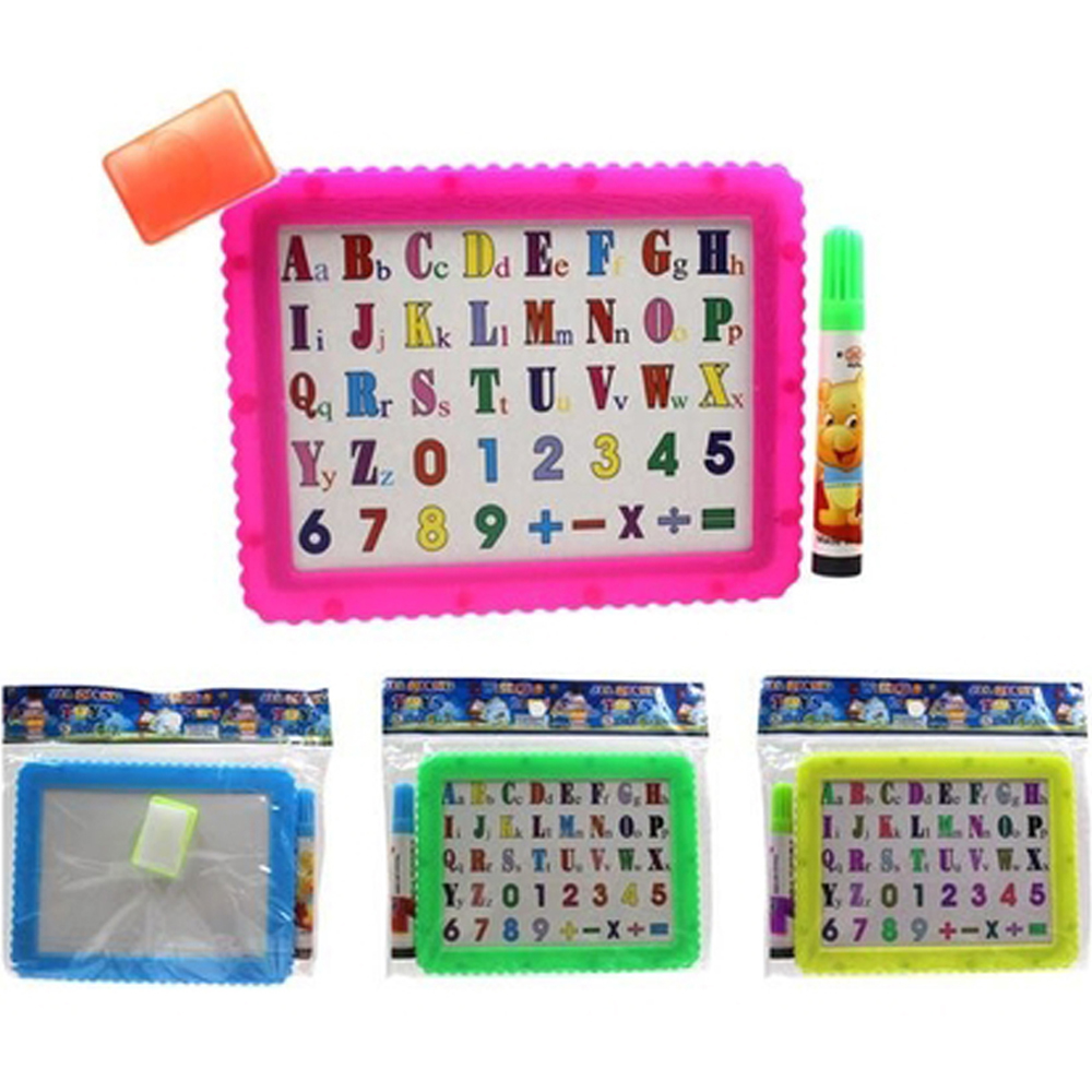 Pizarron didactico de carton con plumon 13 cm