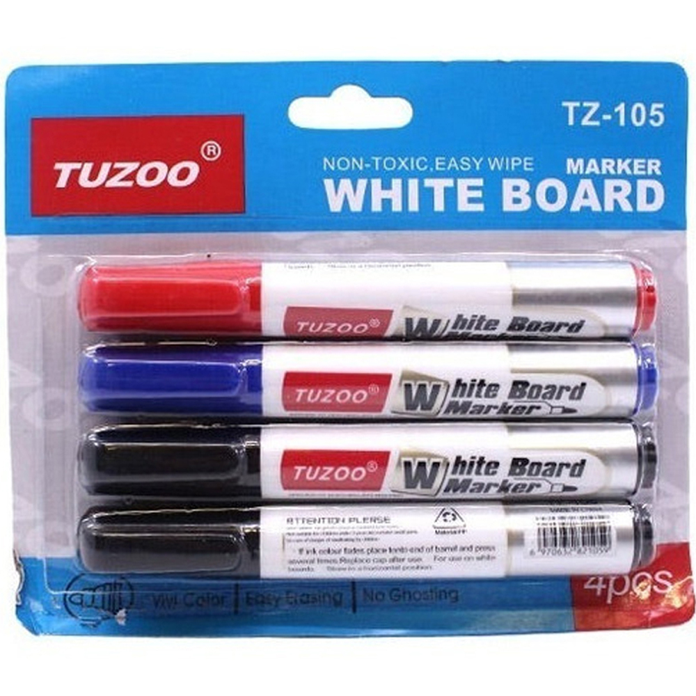 4 Plumon marcador para pizarron blanco