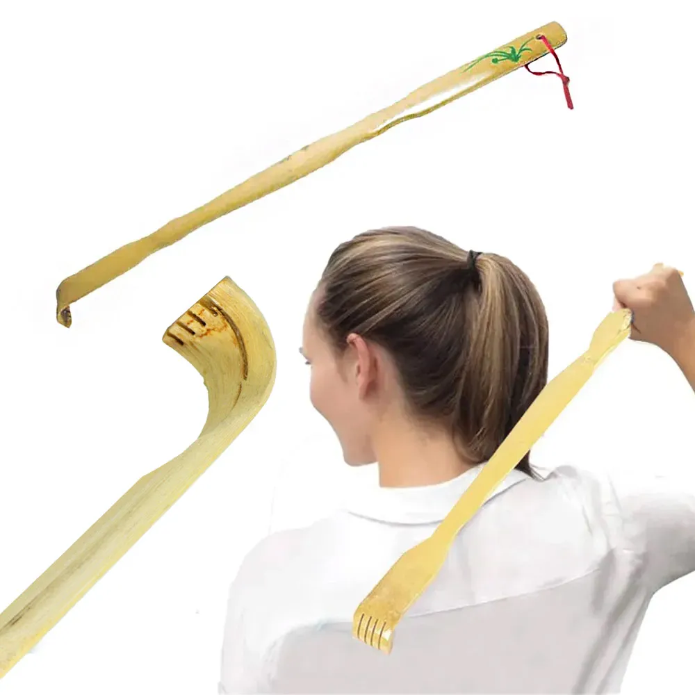 Manita rascadora espalda bambu 46 cm