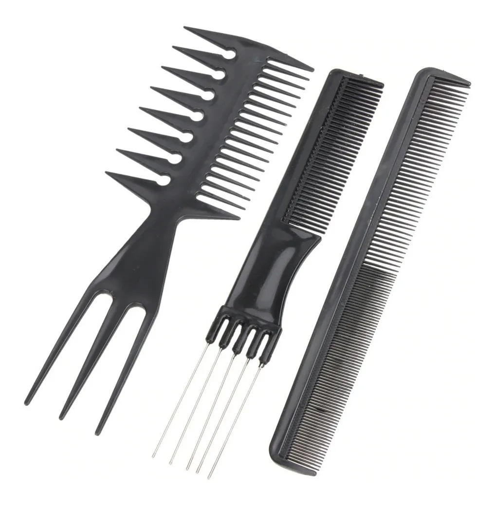 Kit De Peines Paquete De Peine Profesionales Estilista 10 Pz