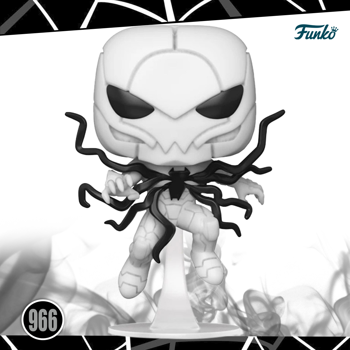 Funko Pop Poison Spider Man #966 Venom Marvel Studios Figura Original