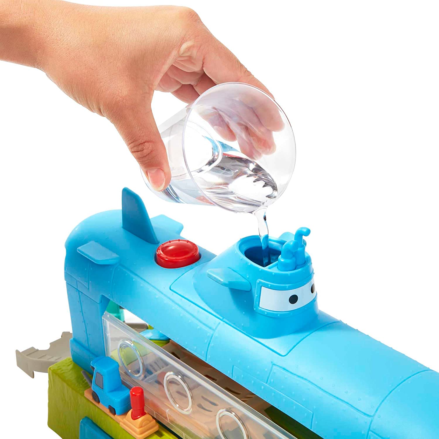 Disney Pixar Cars Autolavado de la Ballena Set de Juego para niños a Partir de 4 años