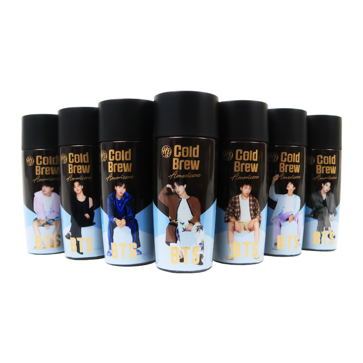 Paldo Bebida Coreana de BTS Cold Brew Americano 1Pza