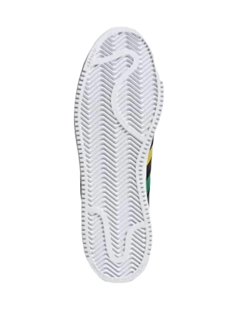 Tenis Adidas Superstar negro con colores Ot Tech originales GV7572