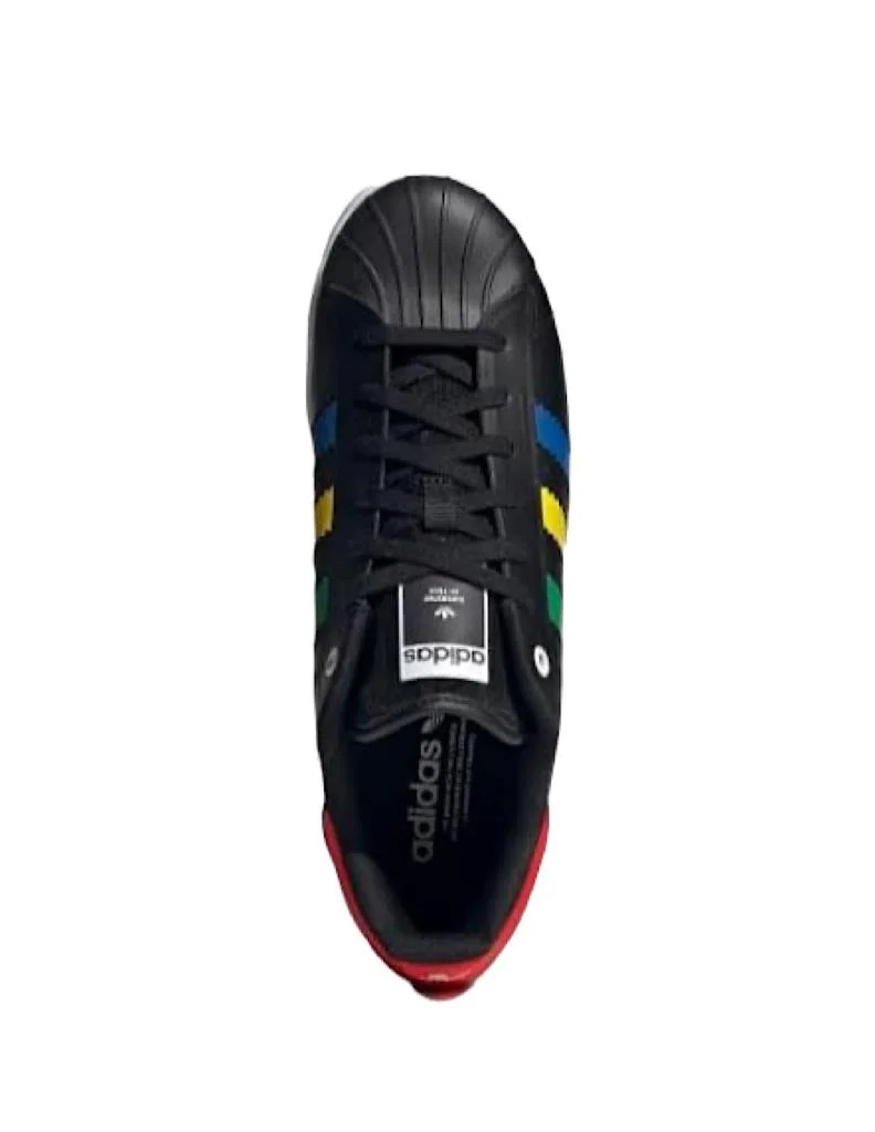 Tenis Adidas Superstar negro con colores Ot Tech originales GV7572