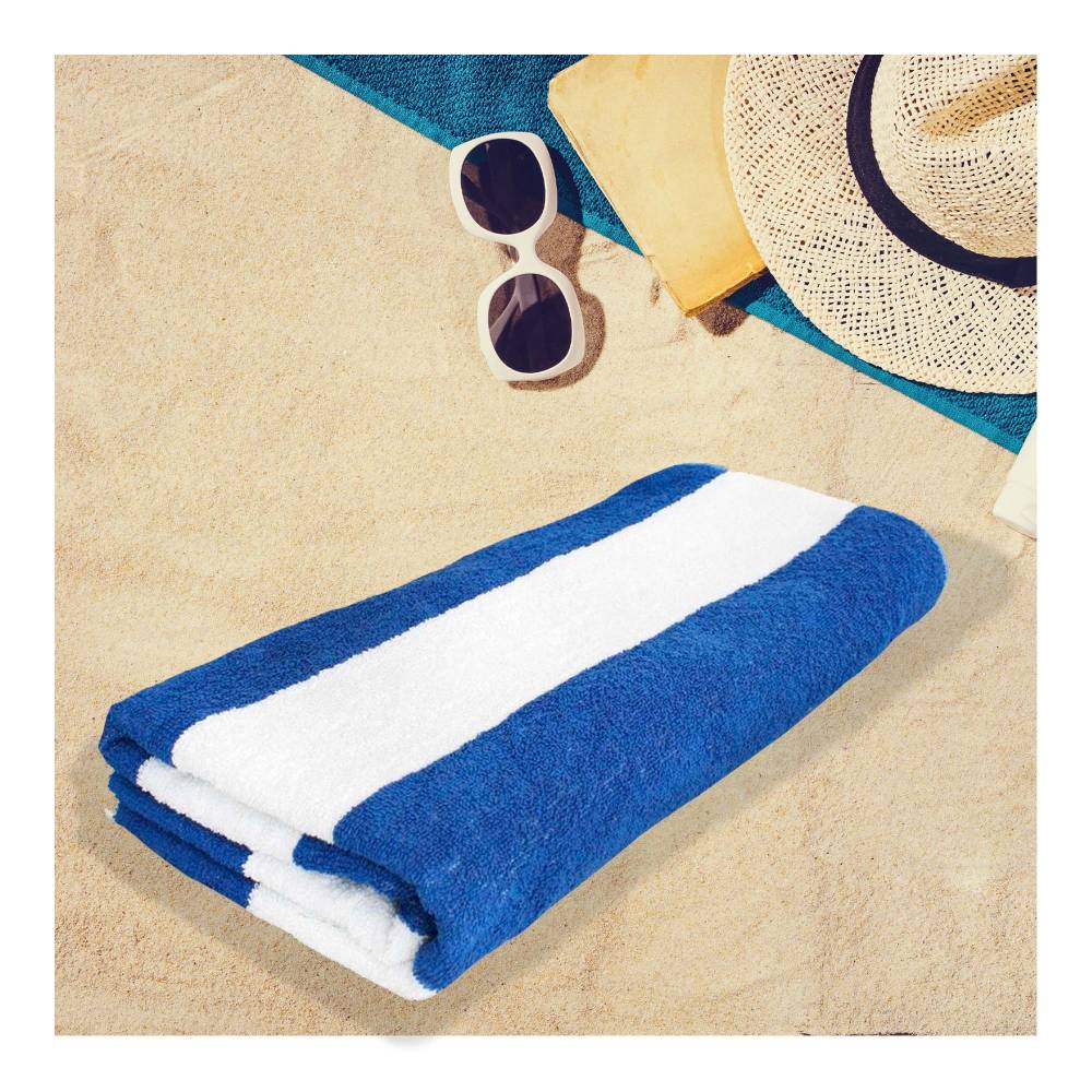 Toalla Rayada Para Playa O Alberca Grande La Josefina 170 X 90 cm 3 Piezas