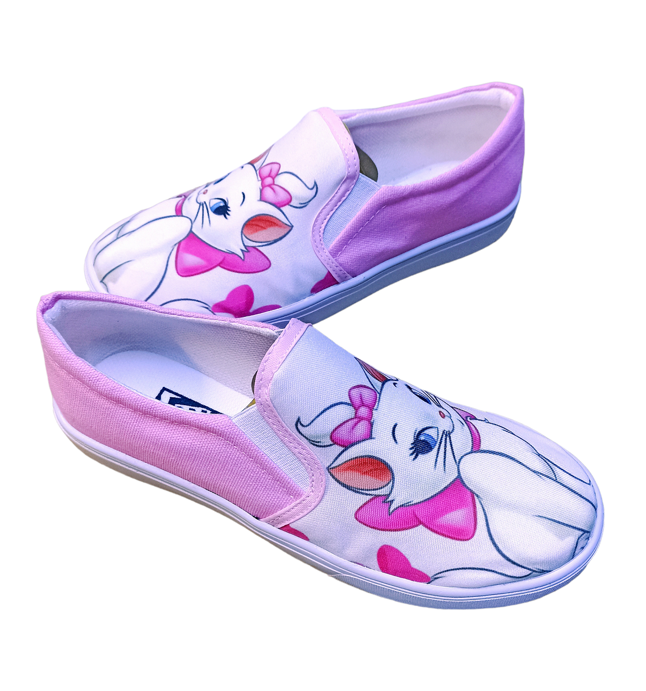 Tenis lona gatita marie casuales y comodos