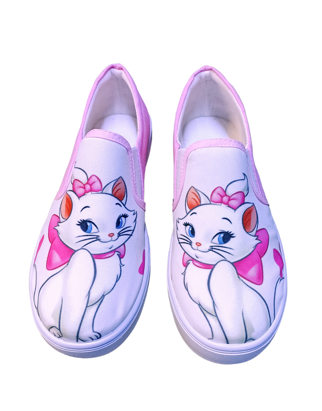 Tenis lona gatita marie casuales y comodos