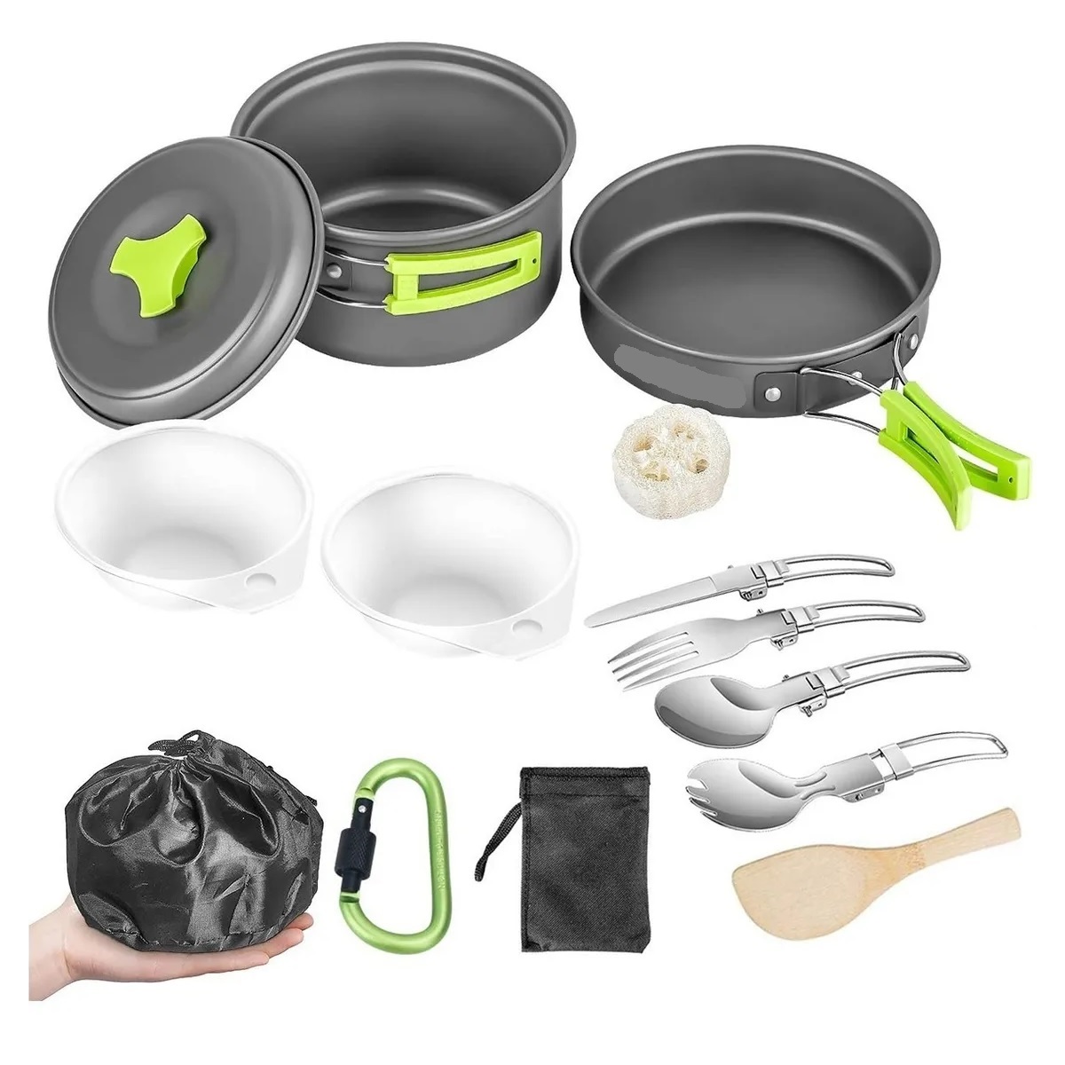 Utensilios Cocina Para Camping 15 Pzas.
