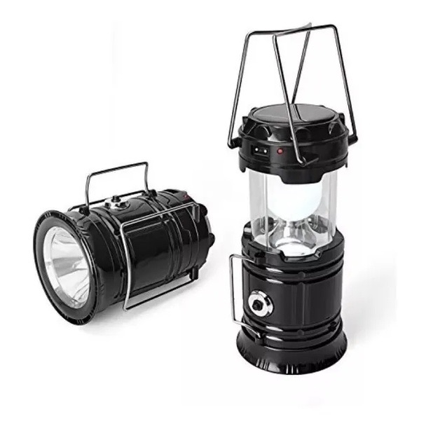 Lampara Solar para camping recargable, impermeable,portatil y pegable para emegencias