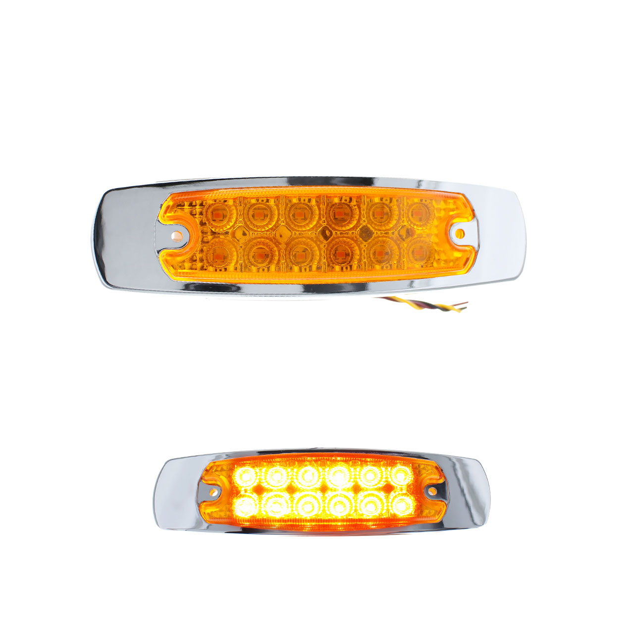 Plafon 12 Led Tipo Peter Laterales Remolque Caja Trailer