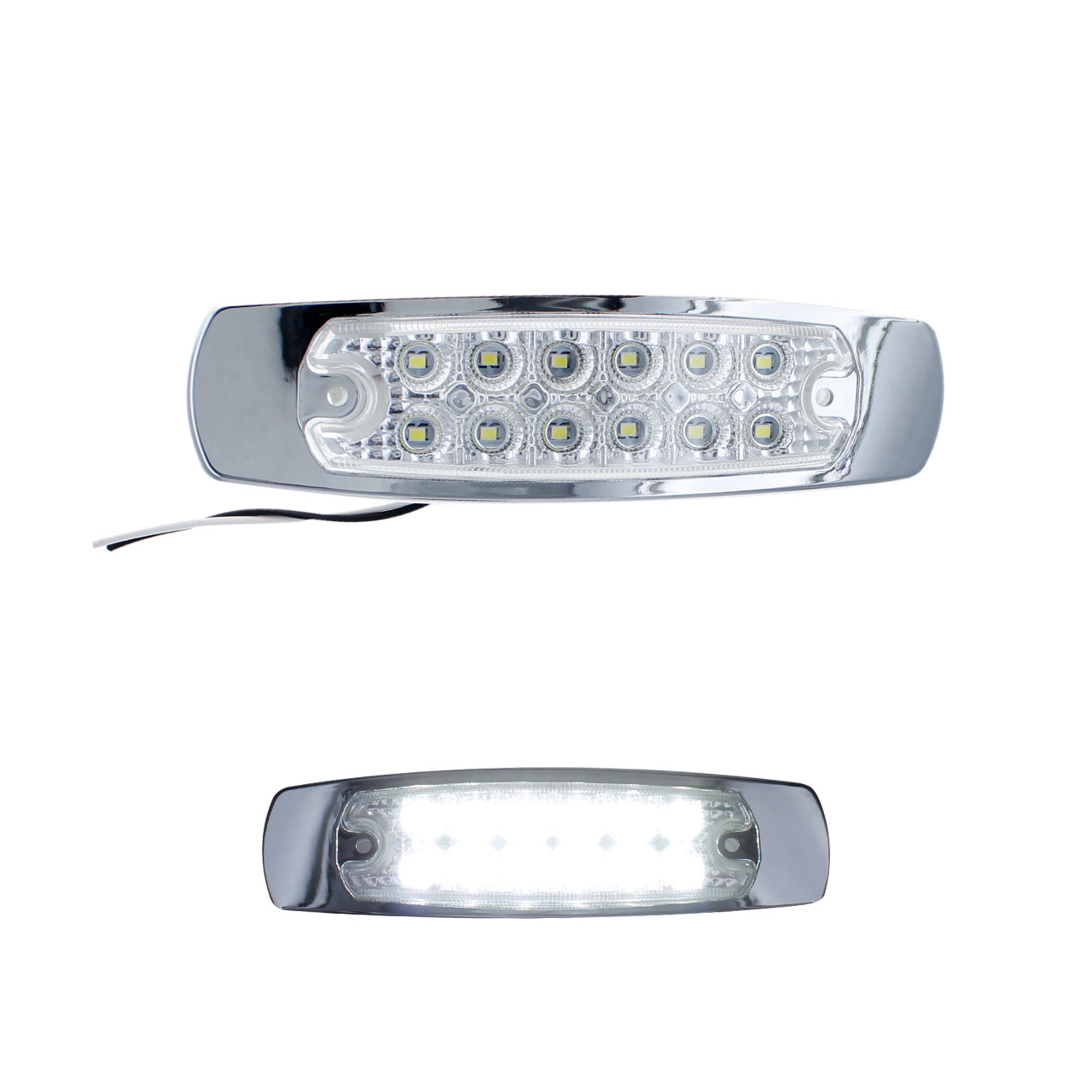 Plafon 12 Led Tipo Peter Laterales Remolque Caja Trailer