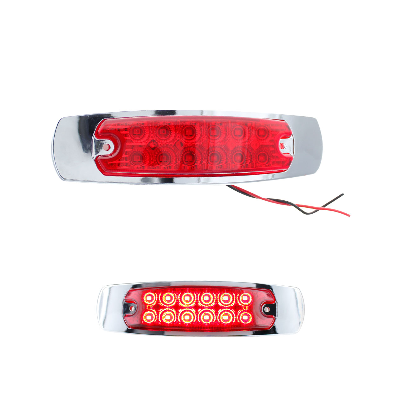 Plafon 12 Led Tipo Peter Laterales Remolque Caja Trailer