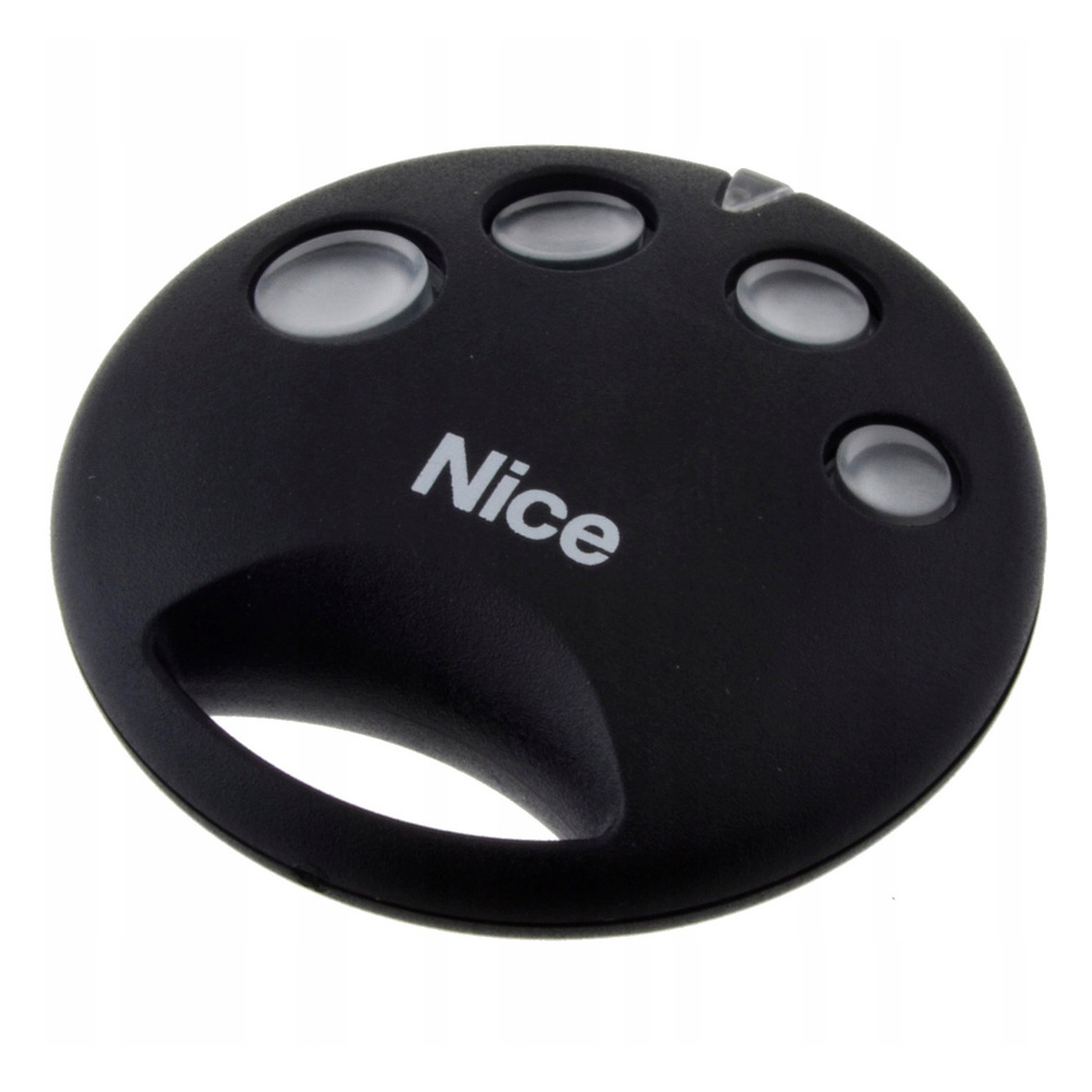 Control Remoto para Abrepuertas de Garaje Nice Smilo Sm4, Transmisor 433Mhz, 4 botones.