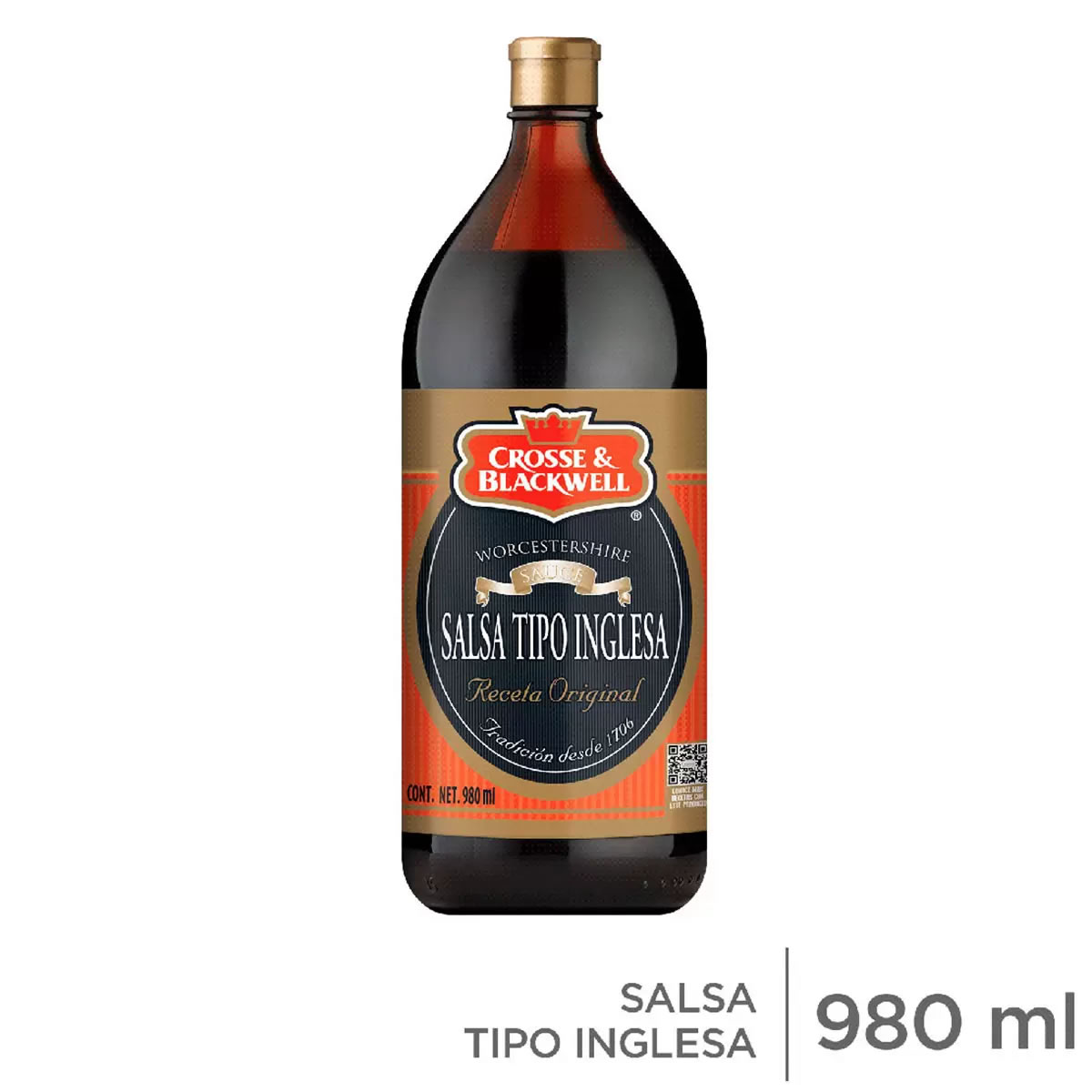Salsa Tipo Inglesa 980 ml Crosse & Blackwell 511377 CST