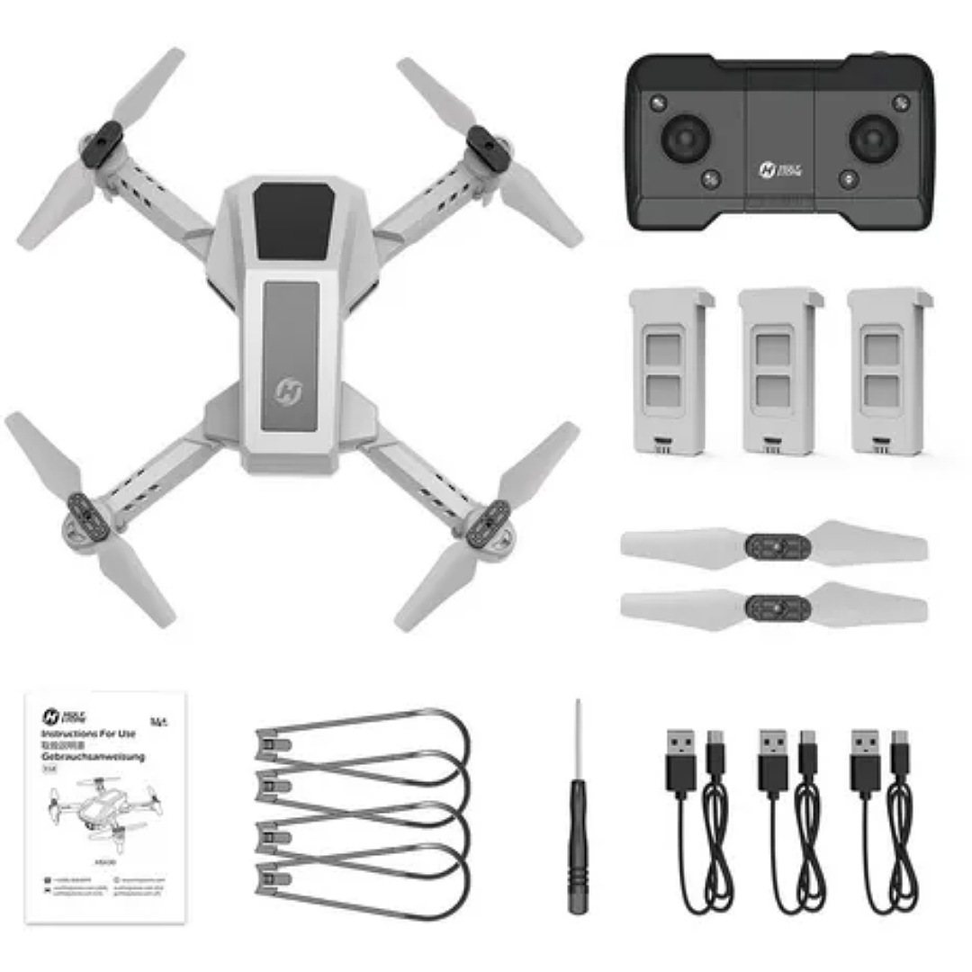 Drones Con Camara Holy Stone Hs430 Dron Con 3 Baterías
