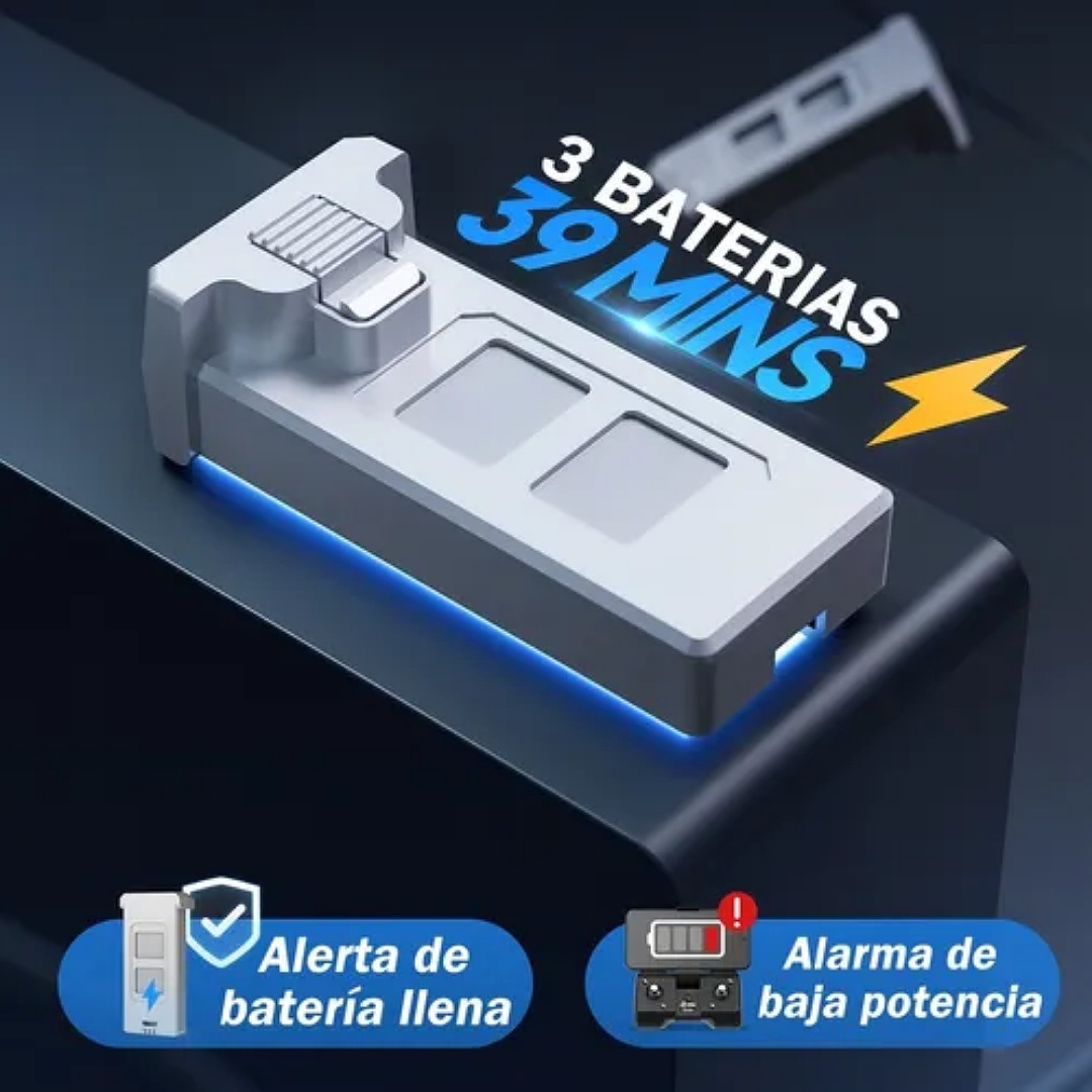 Drones Con Camara Holy Stone Hs430 Dron Con 3 Baterías