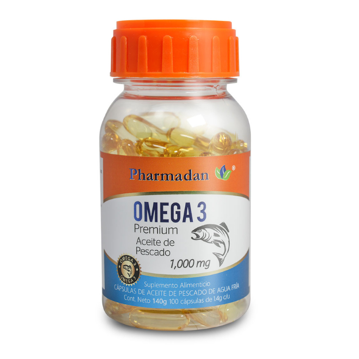 Omega 3 Aceite De Pescado De Agua Fría Salvaje 100 Caps
