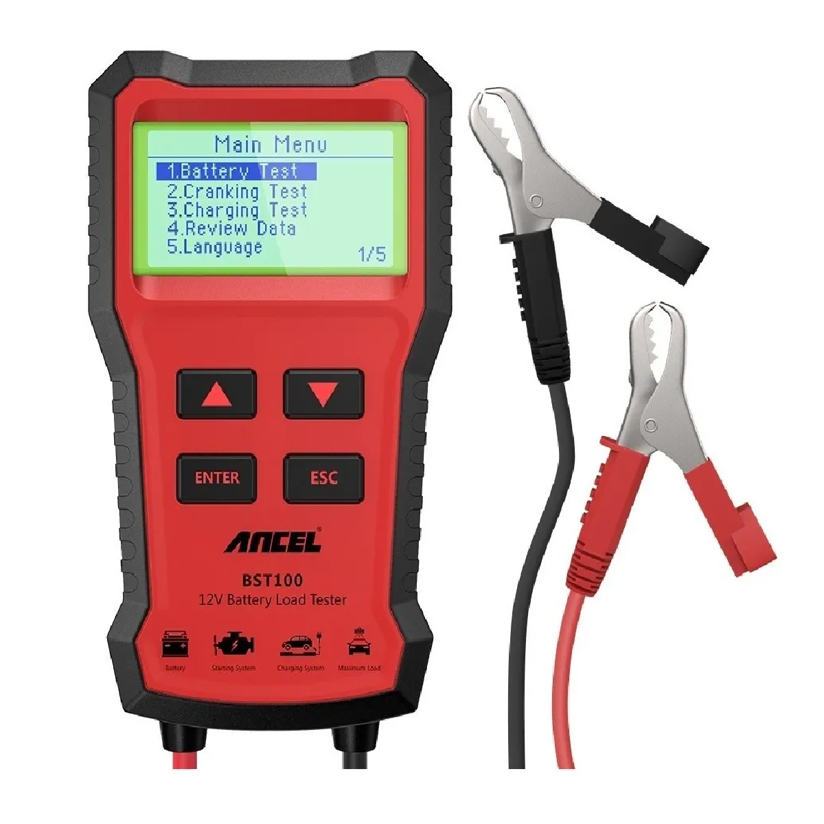 Probador De Batería De Coche