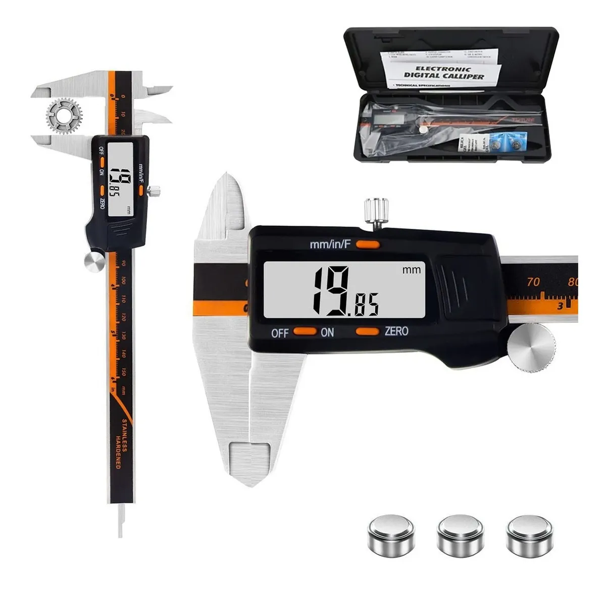 Calibrador Vernier Digital Lcd