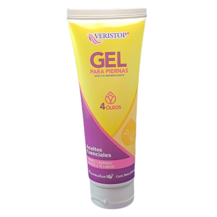 Gel Para Piernas Cansadas Veristop 250ml Varices Pharmadan