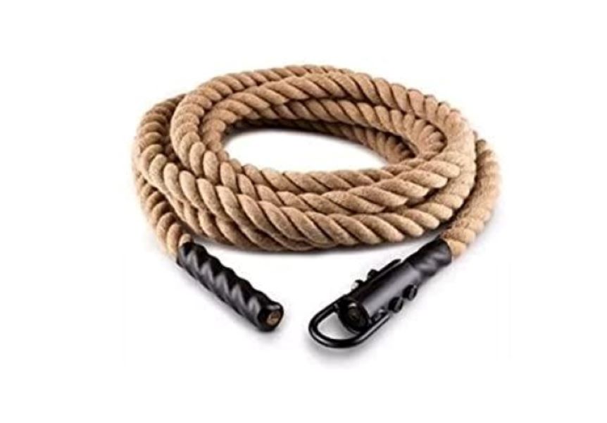  RVT Sports Cuerda De Ascenso Manila 1.5" X 9 MTS, Climbing Rope Crossfit 