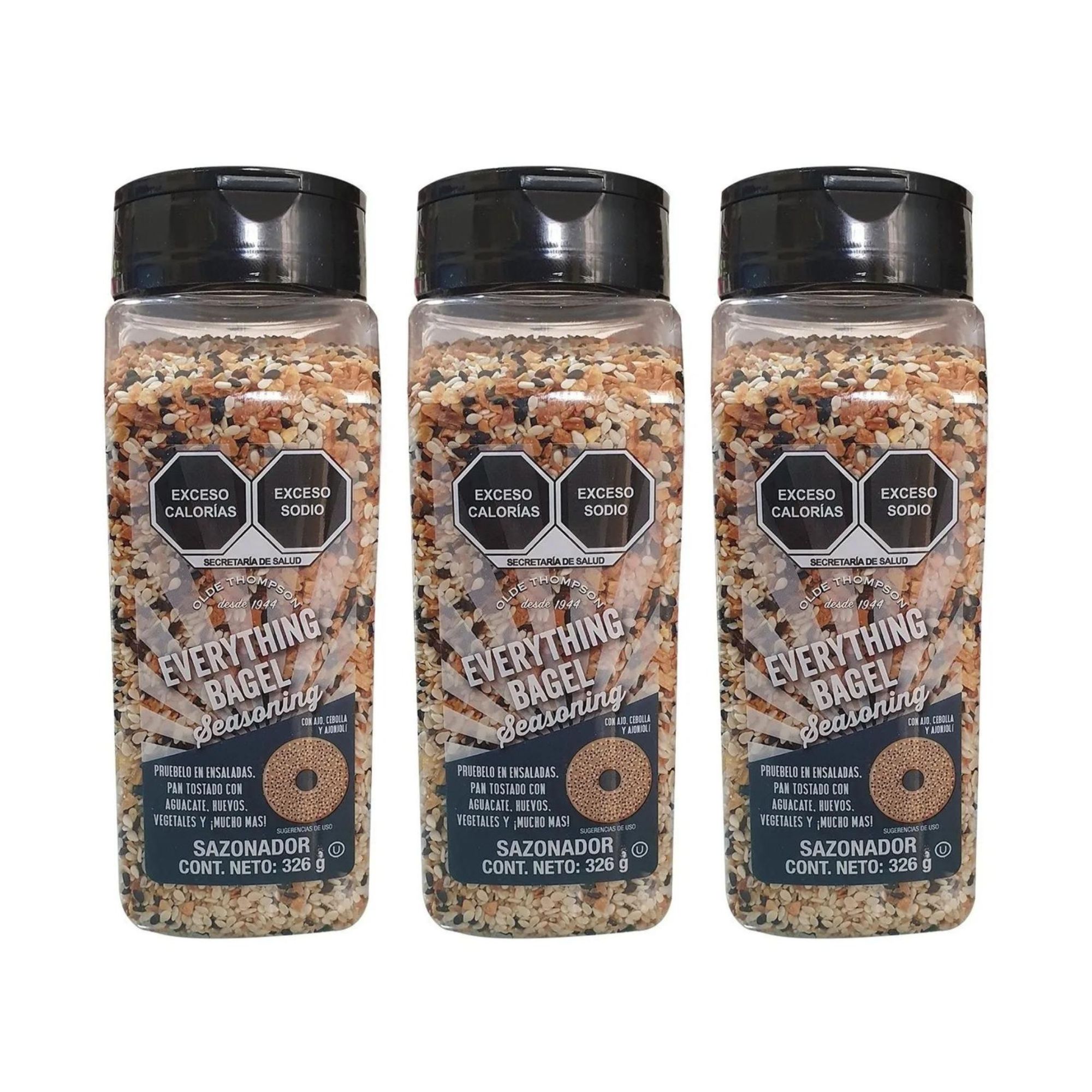 3 Sazonadores Semillas De Ajonjolí E B Olde Thompson De 326g