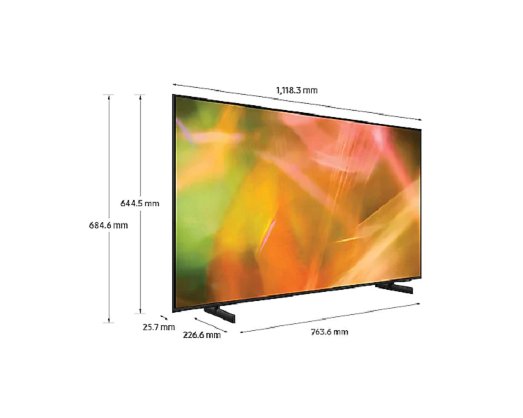 Pantalla LED Samsung UN50AU8000FXZX Smart TV 50 Pulgadas 4K