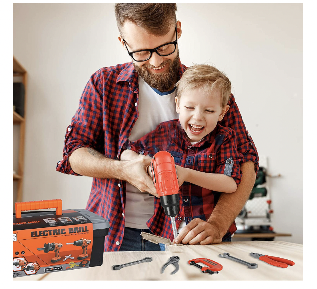 Set Caja De Herramienta Juguete Para Niño +36 Piezas