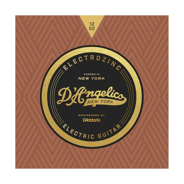 Cuerdas D'Angelico 12-52 Electrozinc P/Guitarra Eléctrica