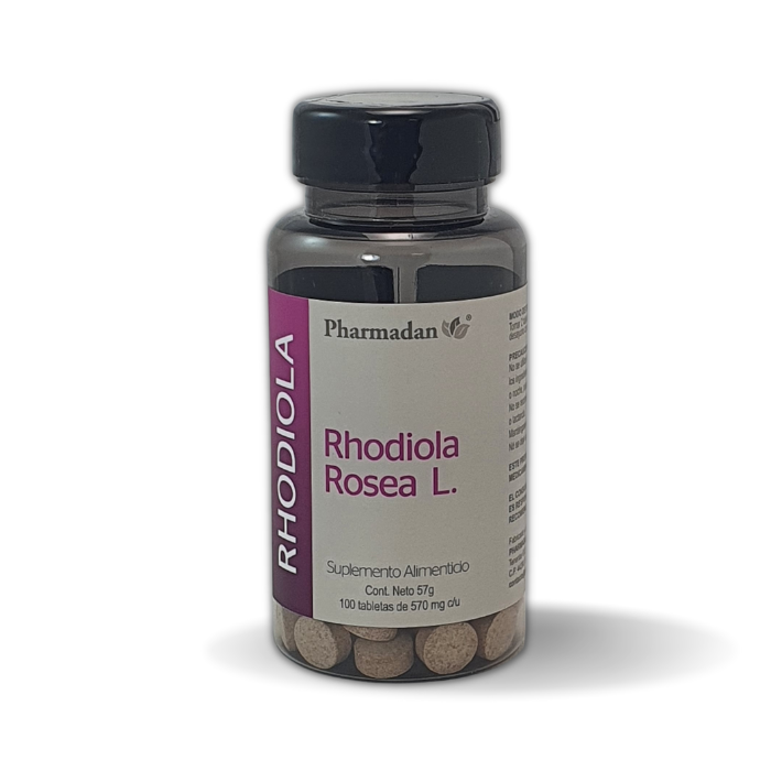Rhodiola Rosea 100 Tabletas 570 mg Pharmadan