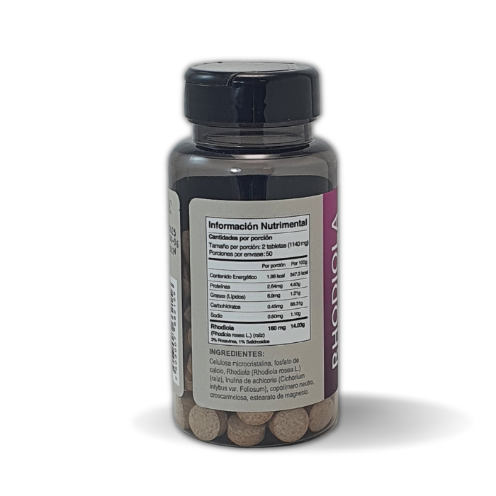 Rhodiola Rosea 100 Tabletas 570 mg Pharmadan