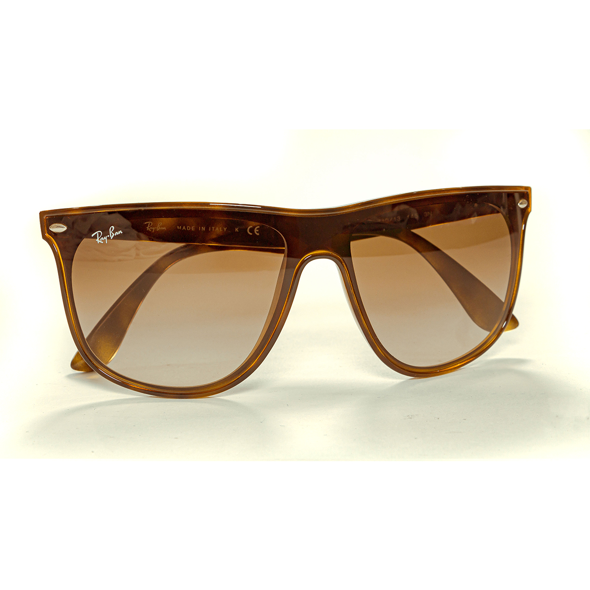  Ray-Ban Blaze Rb4447n Sunglasses in Tortoise and Brown