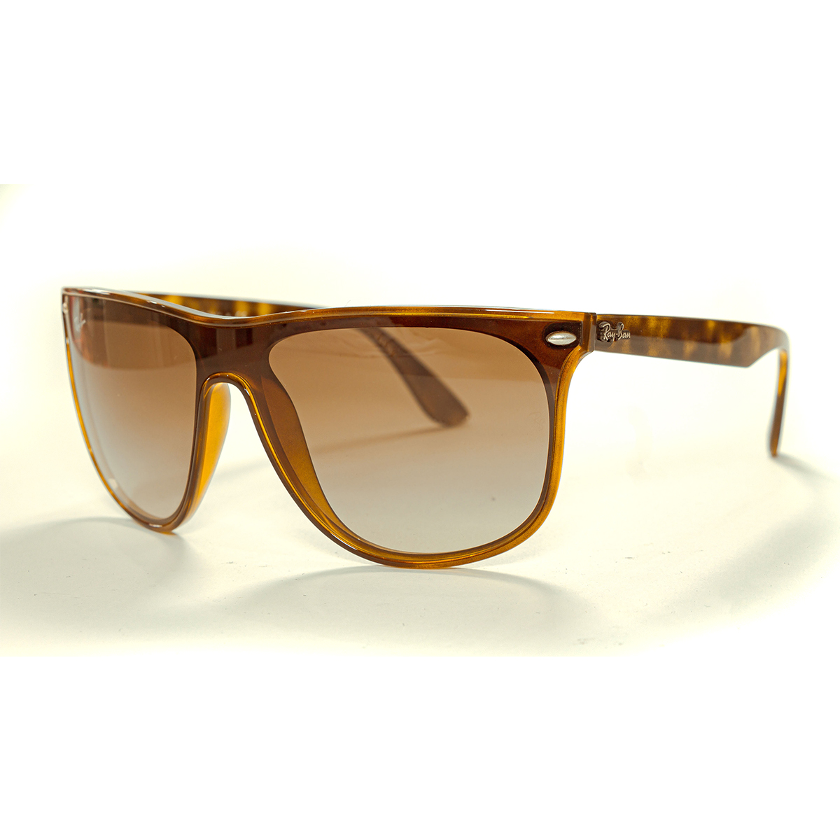 Ray-Ban Blaze Rb4447n Sunglasses in Tortoise and Brown