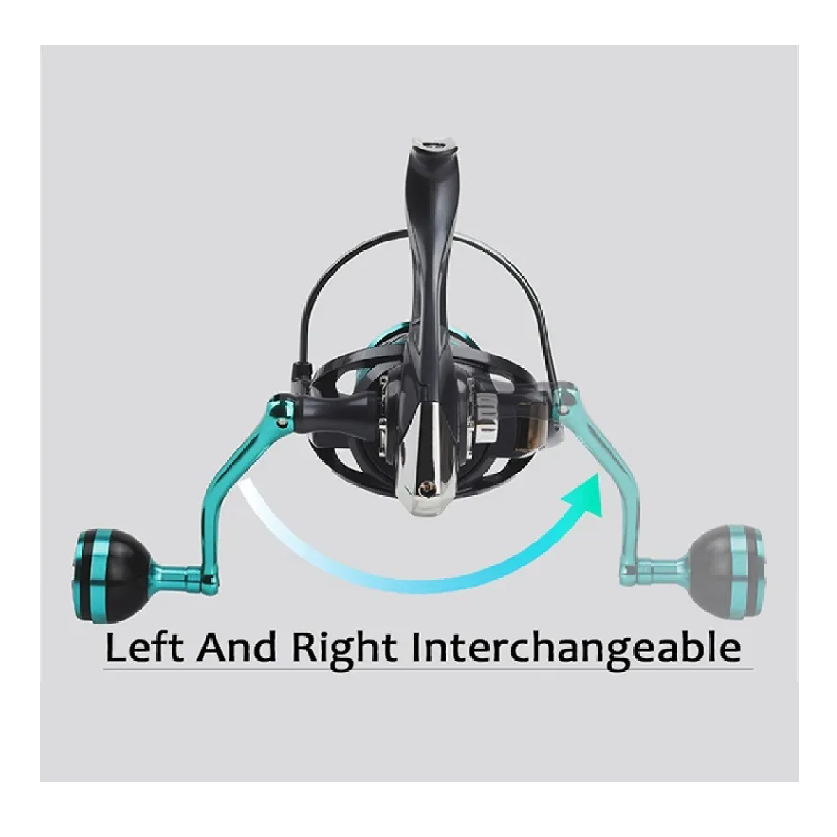 Carrete De Pesca Negro Arrastre Maximo Dk 7000