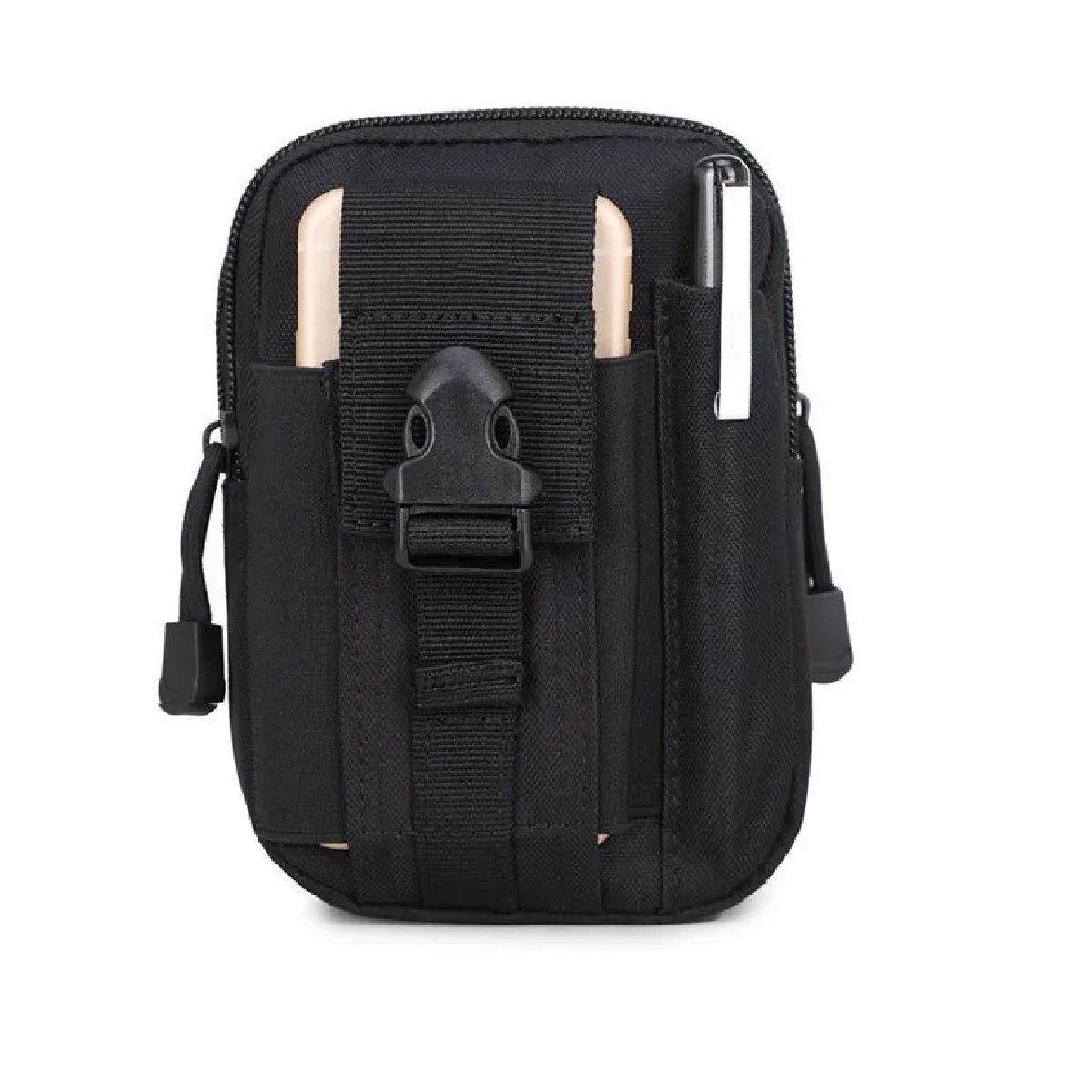 Bolsa Táctica Militar Para Celular Multiusos Negro