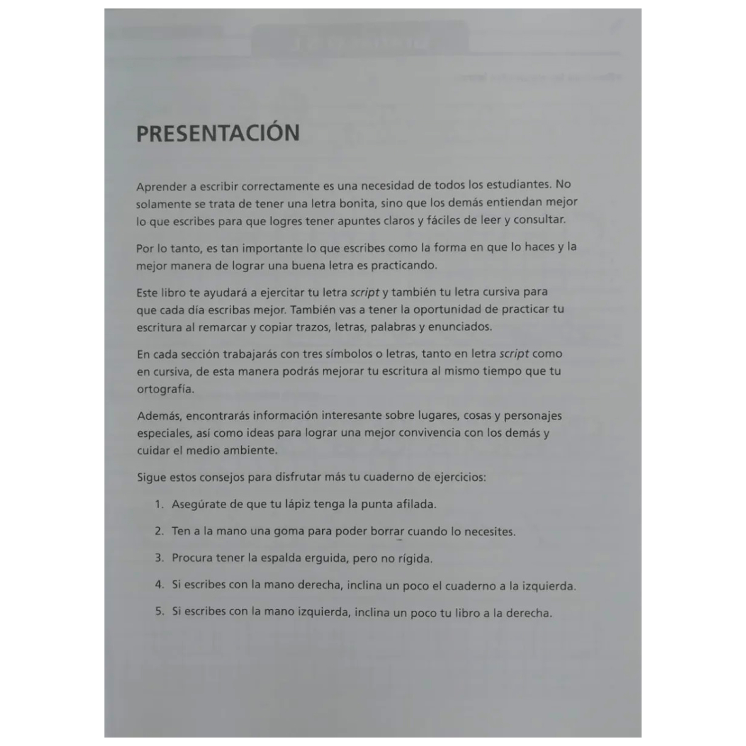 Caligrafía Script Y Cursiva 1er. Grado De Primaria - LaroussE