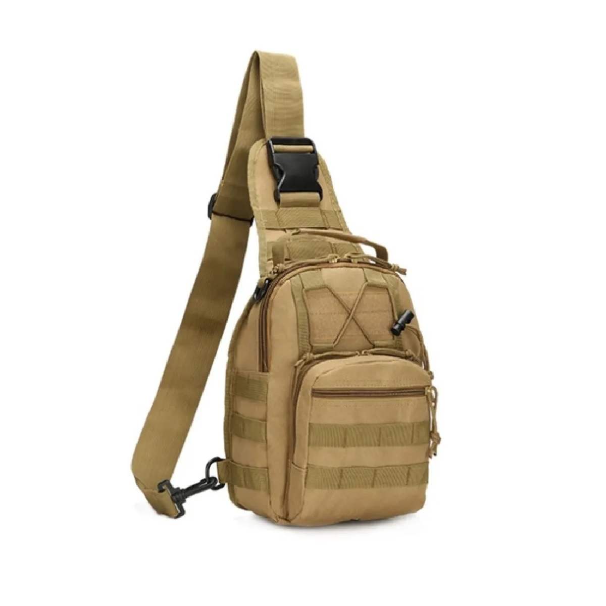 Mochila Pechera Táctica Militar Senderismo Caki