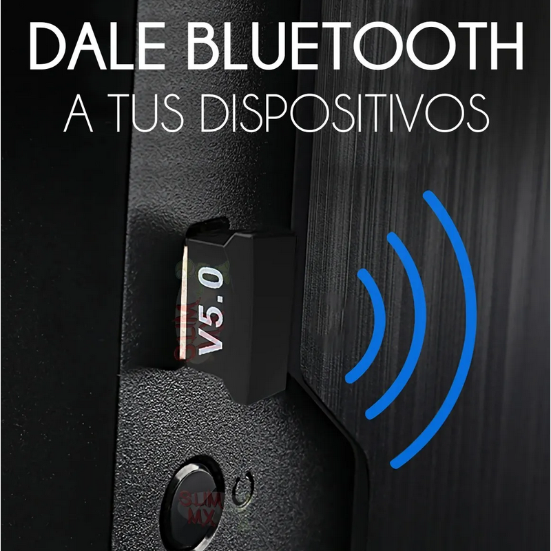 Transmisor Receptor De Audio Bluetooth Inalámbrico Usb5.0
