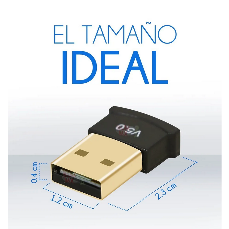 Transmisor Receptor De Audio Bluetooth Inalámbrico Usb5.0