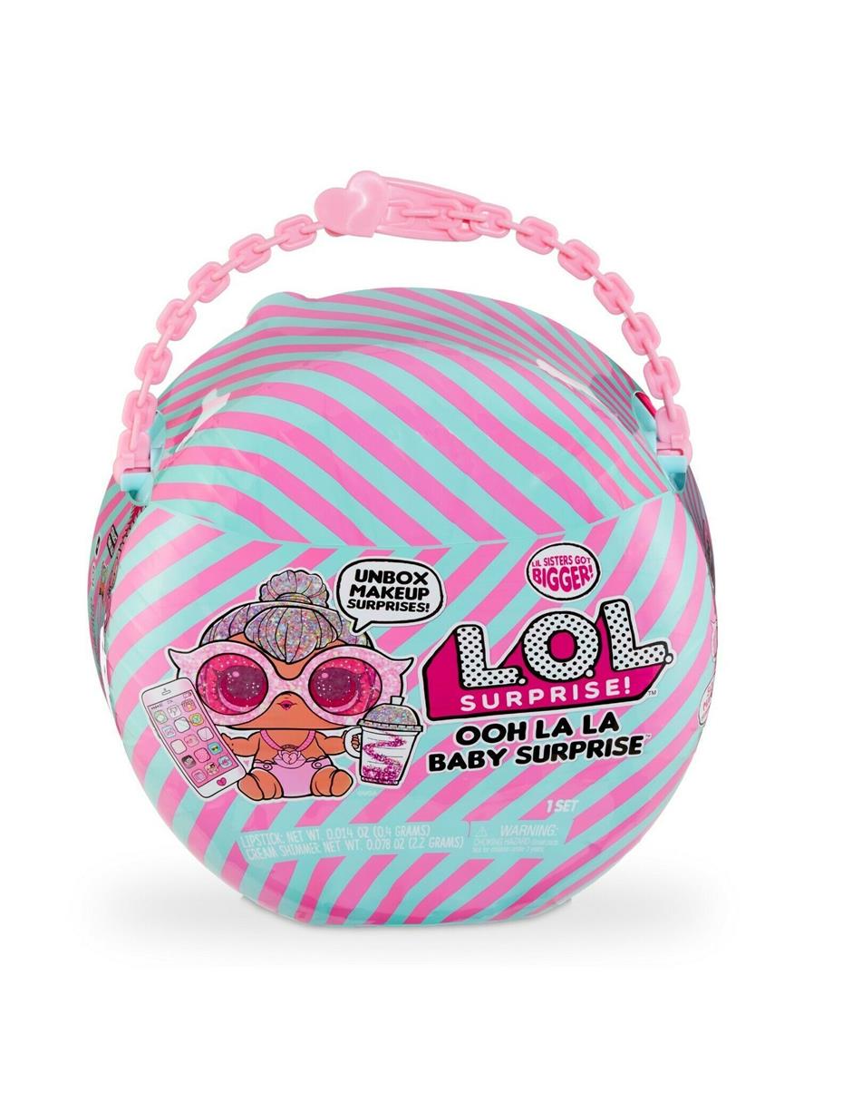 Maleta Lol Surprise Ooh La La Baby Surprise Lil Sisters Kitty Queen