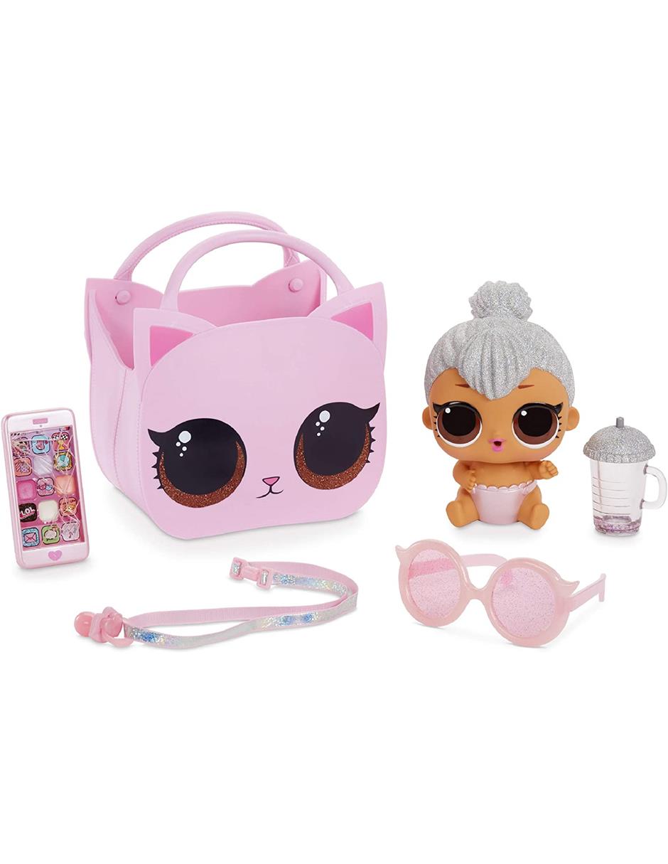 Maleta Lol Surprise Ooh La La Baby Surprise Lil Sisters Kitty Queen