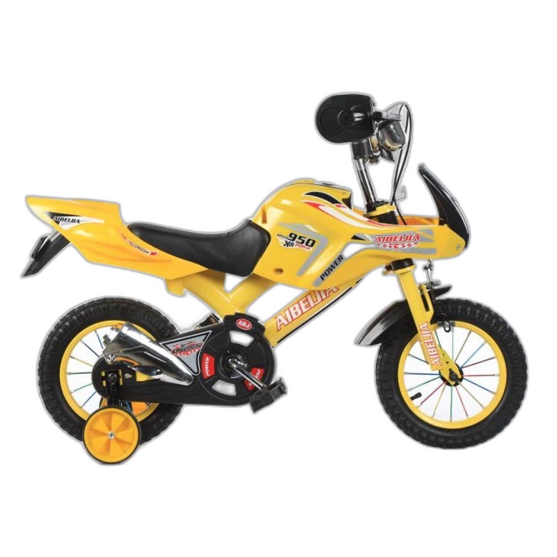 Bicicleta Infantil Estilo Moto de Carreras Rodada 16 Varios colores