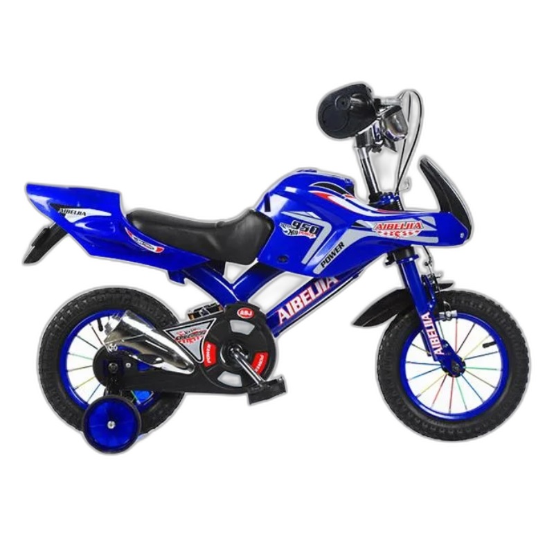 Bicicleta Infantil Estilo Moto de Carreras Rodada 16 Varios colores