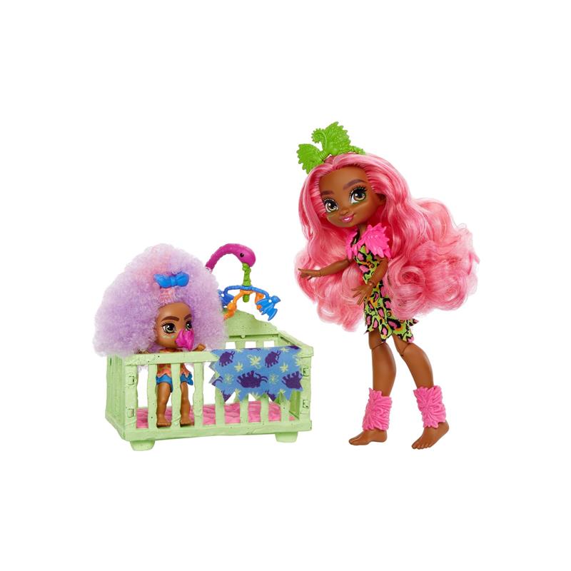 Cave Club Muñeca Baby Sitting Fernessa & Furrah