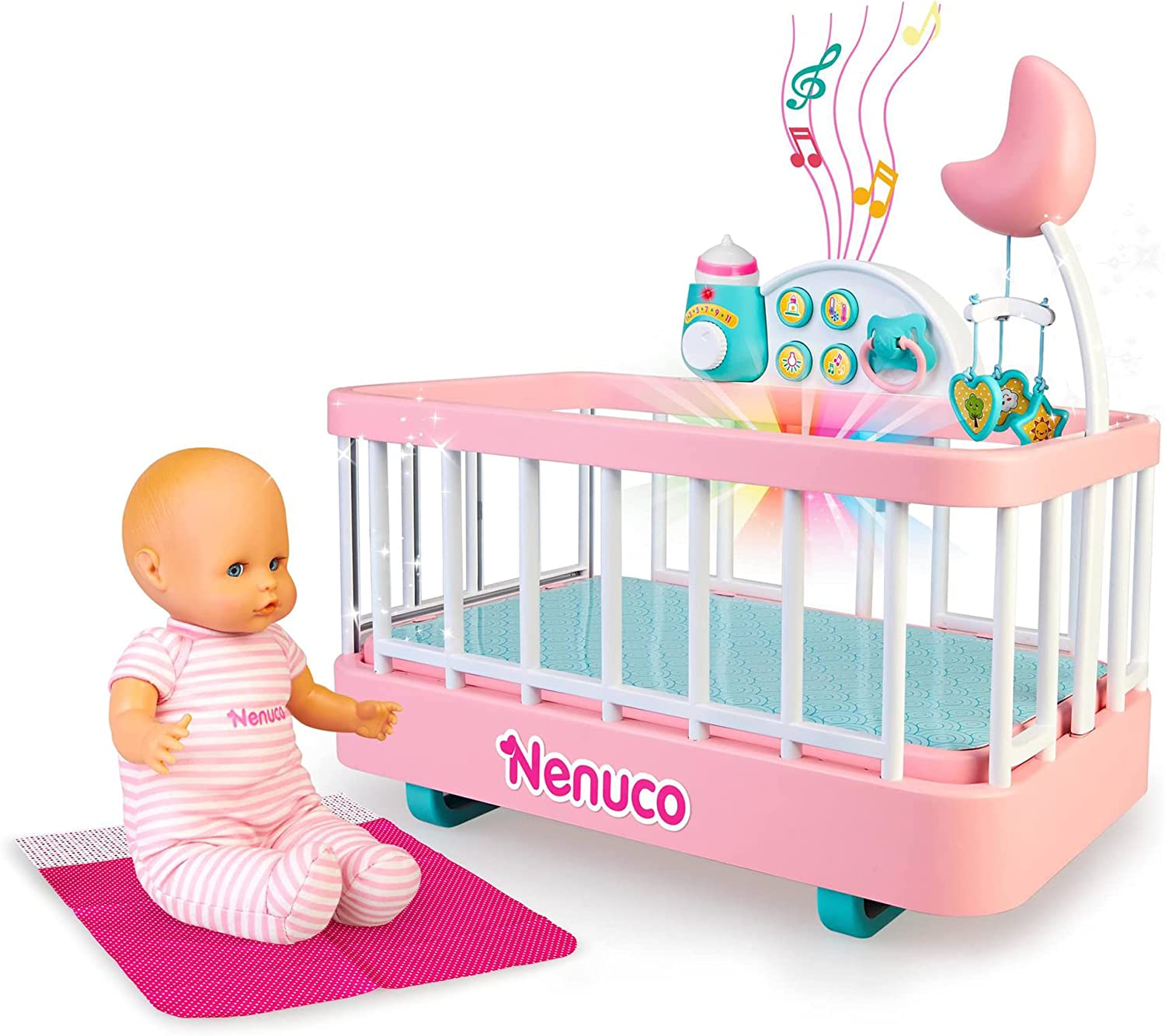 Muñeca Bebé Nenuco La Cuna Que Te Ayuda