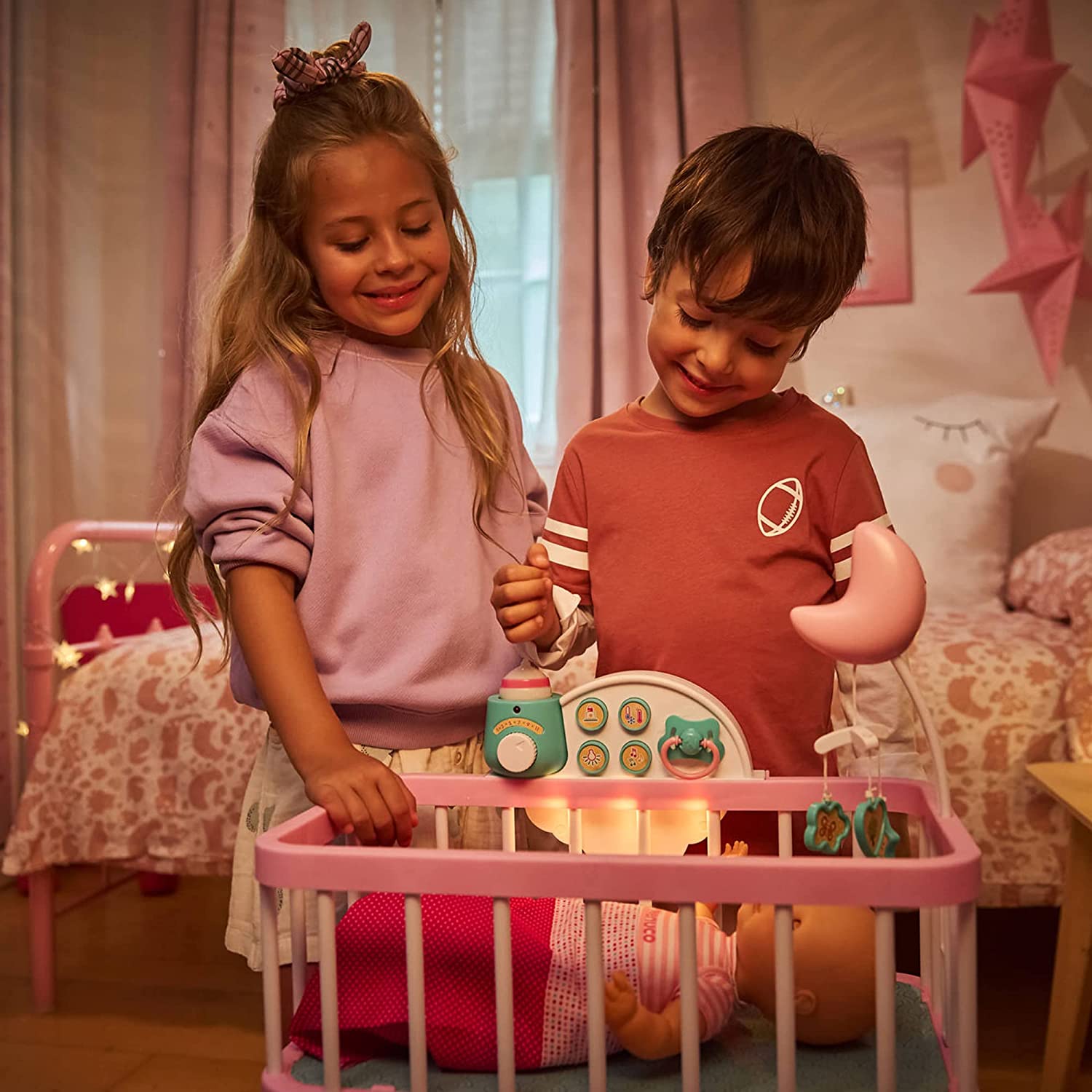 Muñeca Bebé Nenuco La Cuna Que Te Ayuda