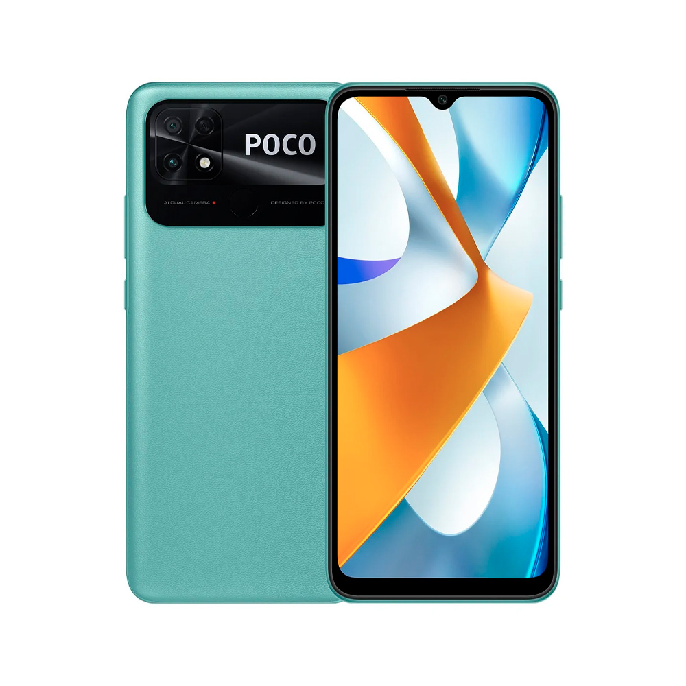 Celular Xiaomi Poco C40 Dual SIM 64GB Verde 4GB RAM