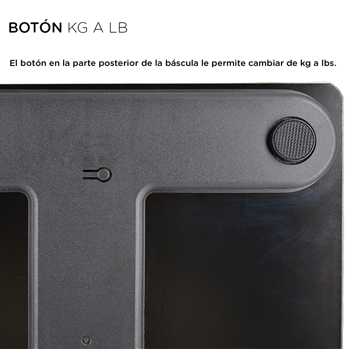 Bascula corporal digital Onerfit baño inteligente Bluetooth Fitness color Negro